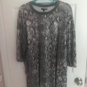 Sequin mini dress